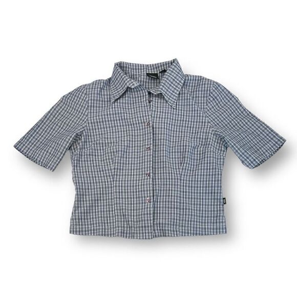 Mossimo Button Up Blouse Top Size Large Y2K - Picture 1 of 6